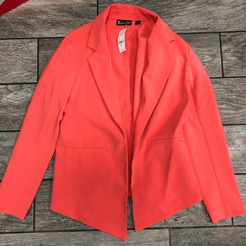 FINAL SALE NY&Co Peach Pink Blazer